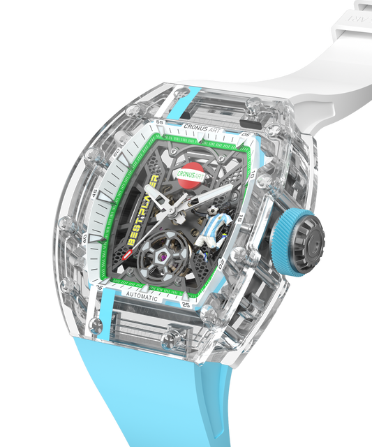 CronusArt CM001-097 Decisive Moment Crystal Mechanical Transparent Watch