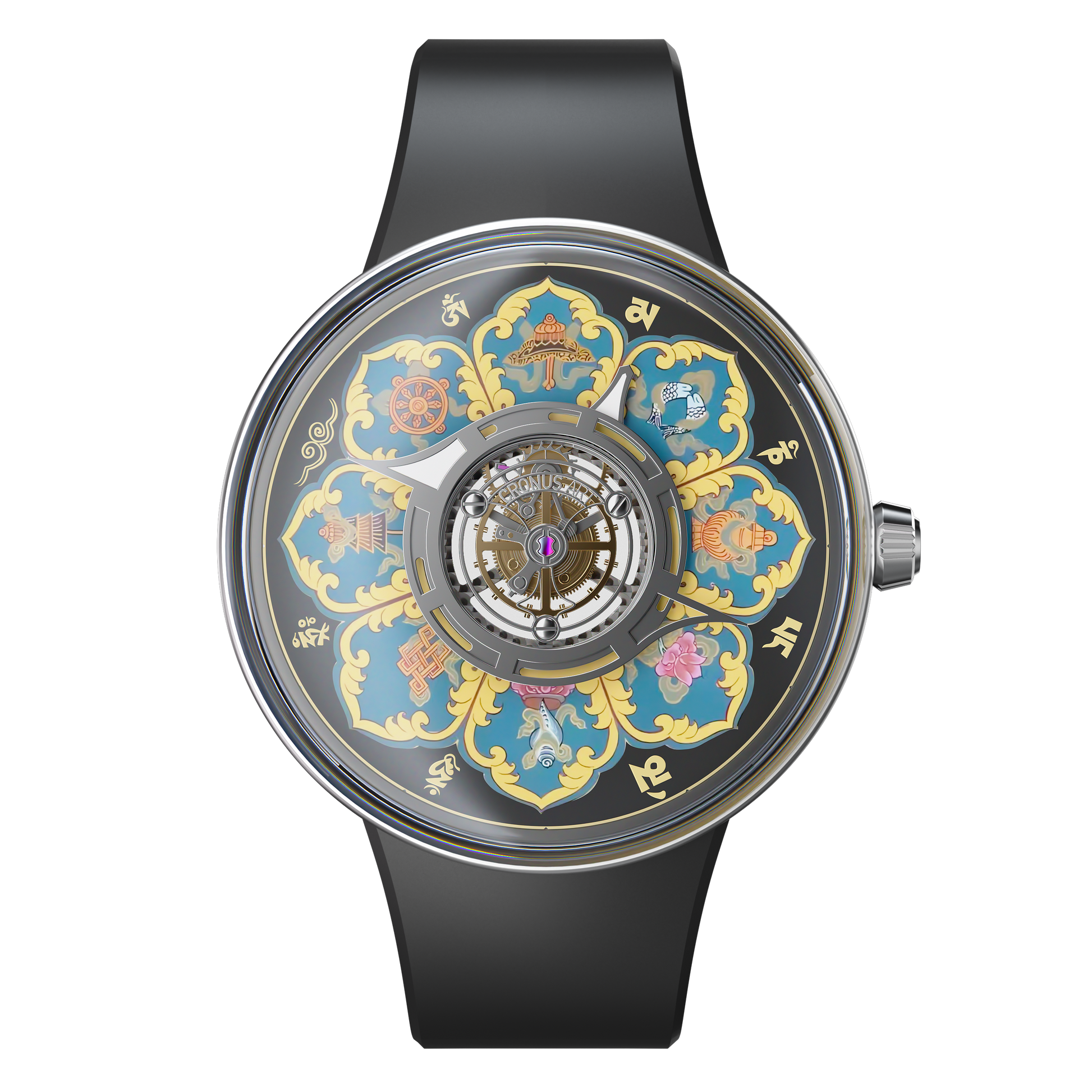 CronusArt CM023-009 Mandala · Om Mani Padme Hum