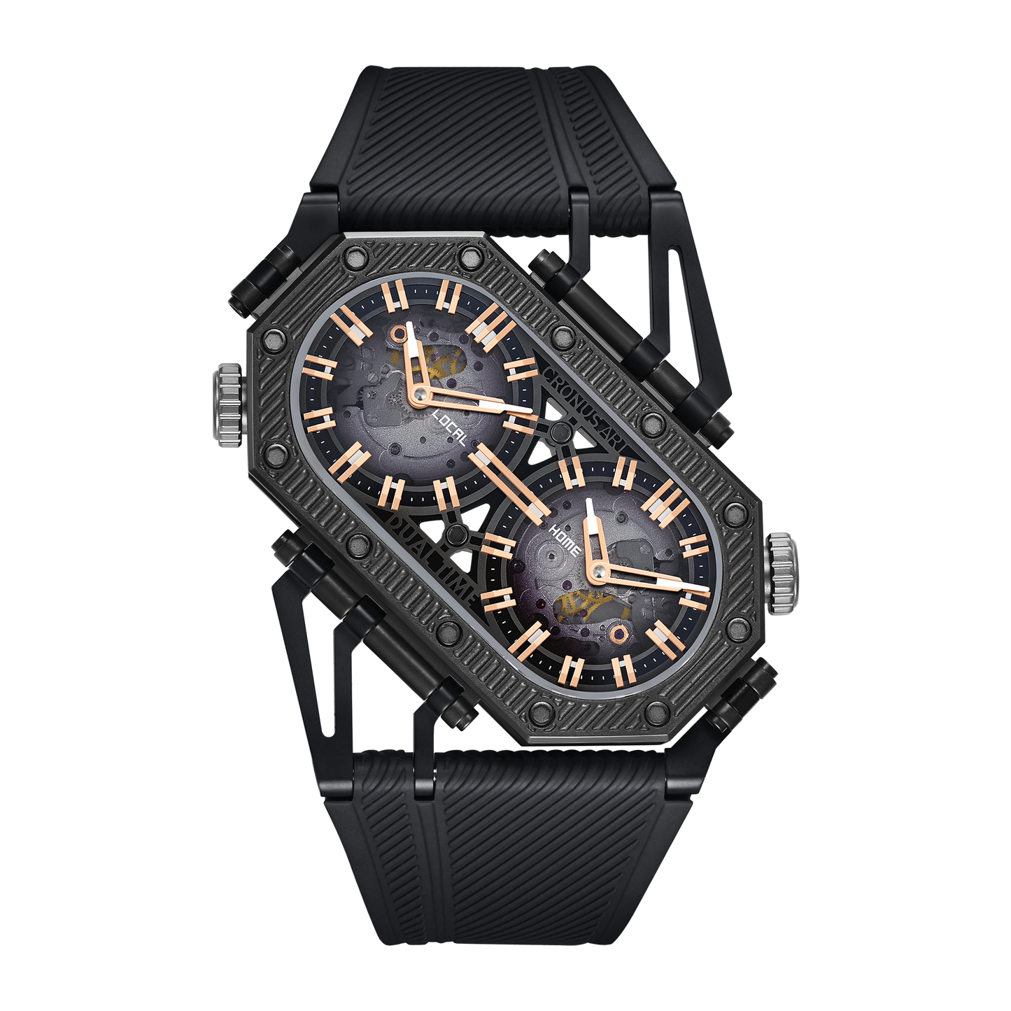 CronusArt CM025-007 Voyager Double-Dial Watch