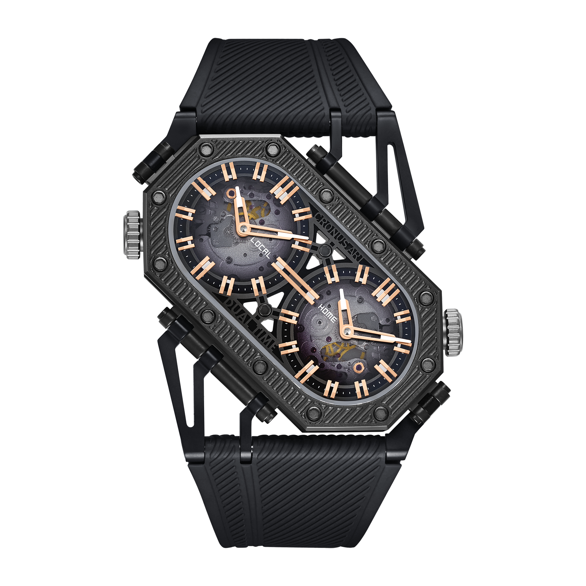 CronusArt CM025-007 Voyager Double-Dial Watch