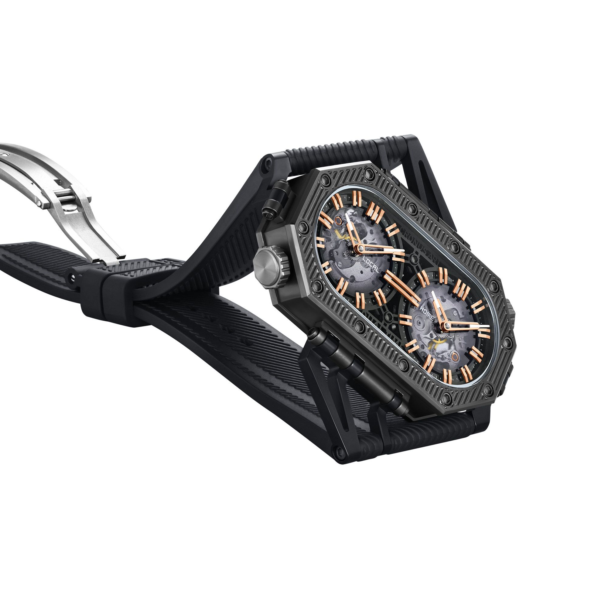 CronusArt CM025-007 Voyager Double-Dial Watch