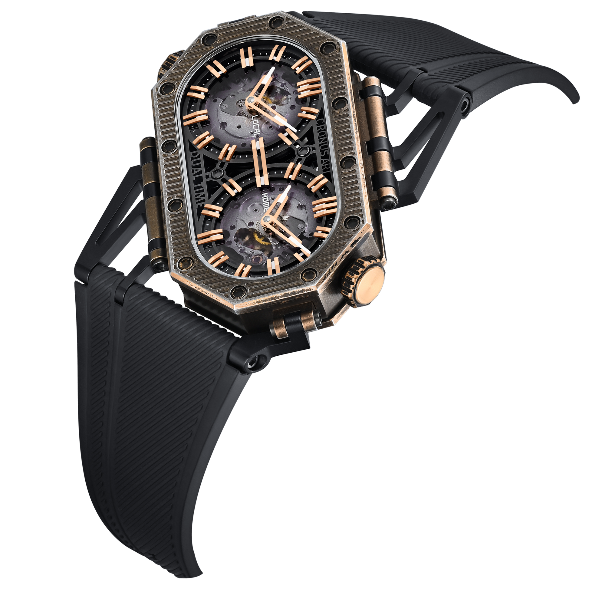 CronusArt CM025-007 Voyager Double-Dial Watch