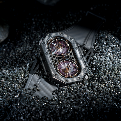 CronusArt CM025-007 Voyager Double-Dial Watch
