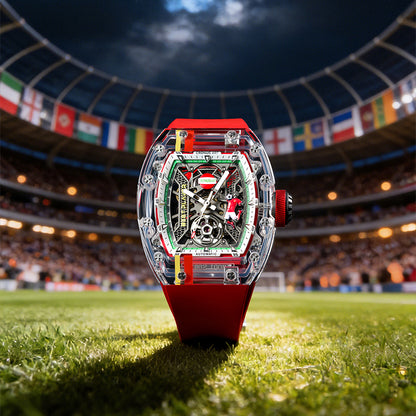 CronusArt CM001-097 Decisive Moment Crystal Mechanical Transparent Watch