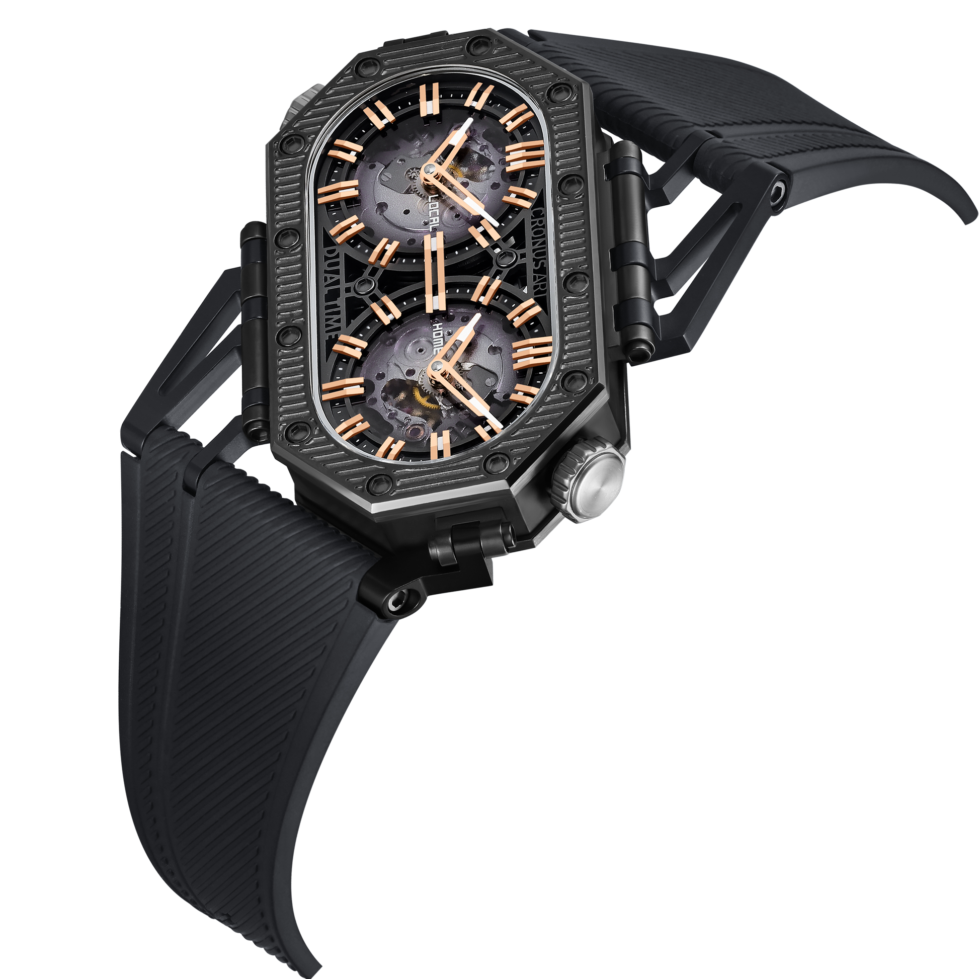 CronusArt CM025-007 Voyager Double-Dial Watch
