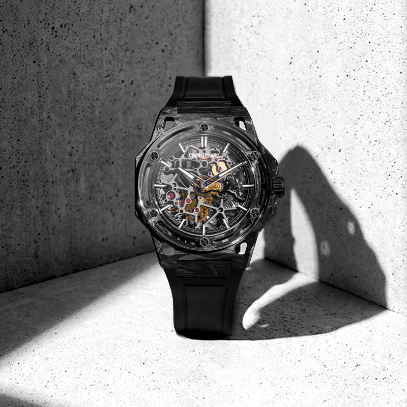 CronusArt CM037-006 Explorer Carbon Fiber Watch – CronusArt