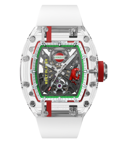 CronusArt CM001-097 Decisive Moment Crystal Mechanical Transparent Watch