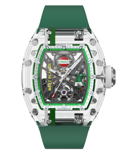 CronusArt CM001-097 Decisive Moment Crystal Mechanical Transparent Watch