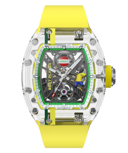 CronusArt CM001-097 Decisive Moment Crystal Mechanical Transparent Watch