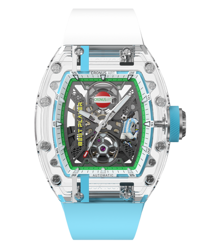 CronusArt CM001-097 Decisive Moment Crystal Mechanical Transparent Watch