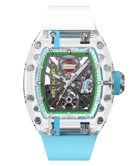 CronusArt CM001-097 Decisive Moment Crystal Mechanical Transparent Watch