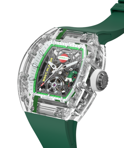 CronusArt CM001-097 Decisive Moment Crystal Mechanical Transparent Watch