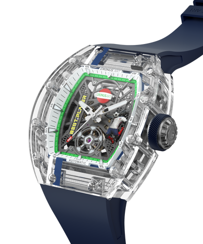 CronusArt CM001-097 Decisive Moment Crystal Mechanical Transparent Watch