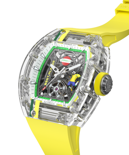 CronusArt CM001-097 Decisive Moment Crystal Mechanical Transparent Watch