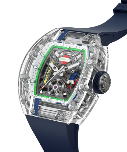 CronusArt CM001-097 Decisive Moment Crystal Mechanical Transparent Watch