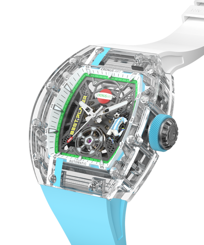 CronusArt CM001-097 Decisive Moment Crystal Mechanical Transparent Watch