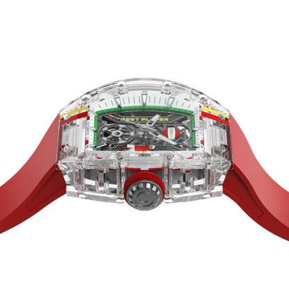 CronusArt CM001-097 Decisive Moment Crystal Mechanical Transparent Watch