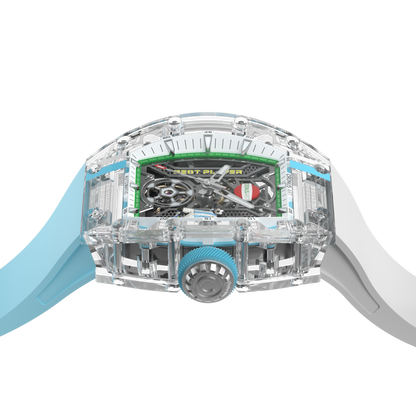 CronusArt CM001-097 Decisive Moment Crystal Mechanical Transparent Watch