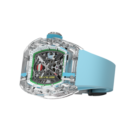 CronusArt CM001-097 Decisive Moment Crystal Mechanical Transparent Watch
