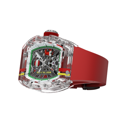CronusArt CM001-097 Decisive Moment Crystal Mechanical Transparent Watch
