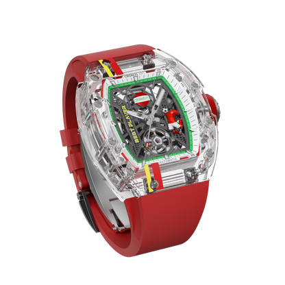 CronusArt CM001-097 Decisive Moment Crystal Mechanical Transparent Watch