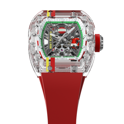 CronusArt CM001-097 Decisive Moment Crystal Mechanical Transparent Watch