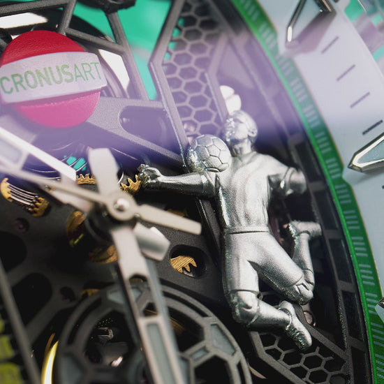 CronusArt CM001-097 Decisive Moment Crystal Mechanical Transparent Watch