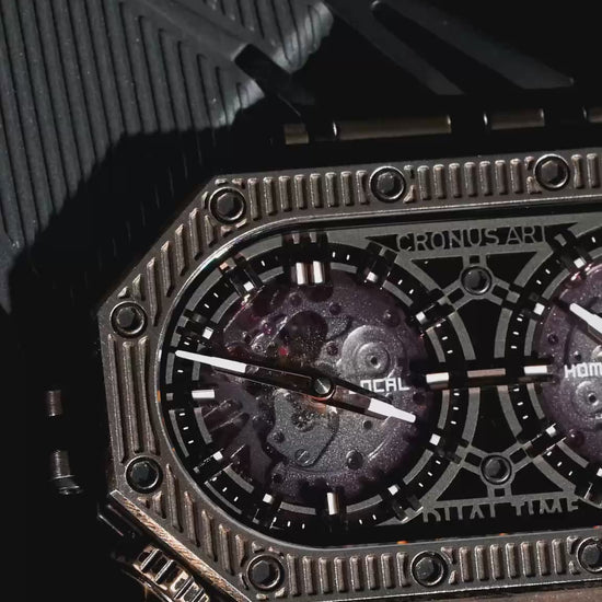 CronusArt CM025-007 Voyager Double-Dial Watch